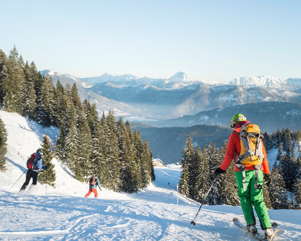 Skifahren auf dem Brauneck