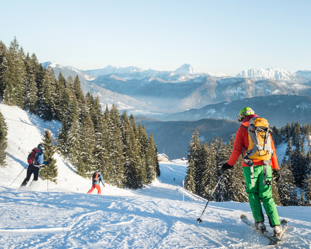 Skifahren auf dem Brauneck