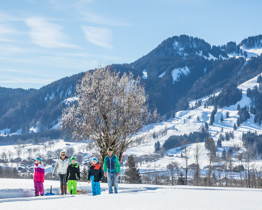 Winterwanderung in Lenggries